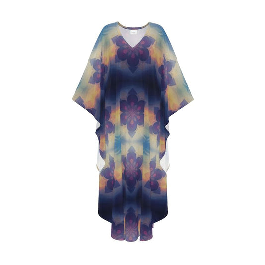 Purple Desing Kaftan