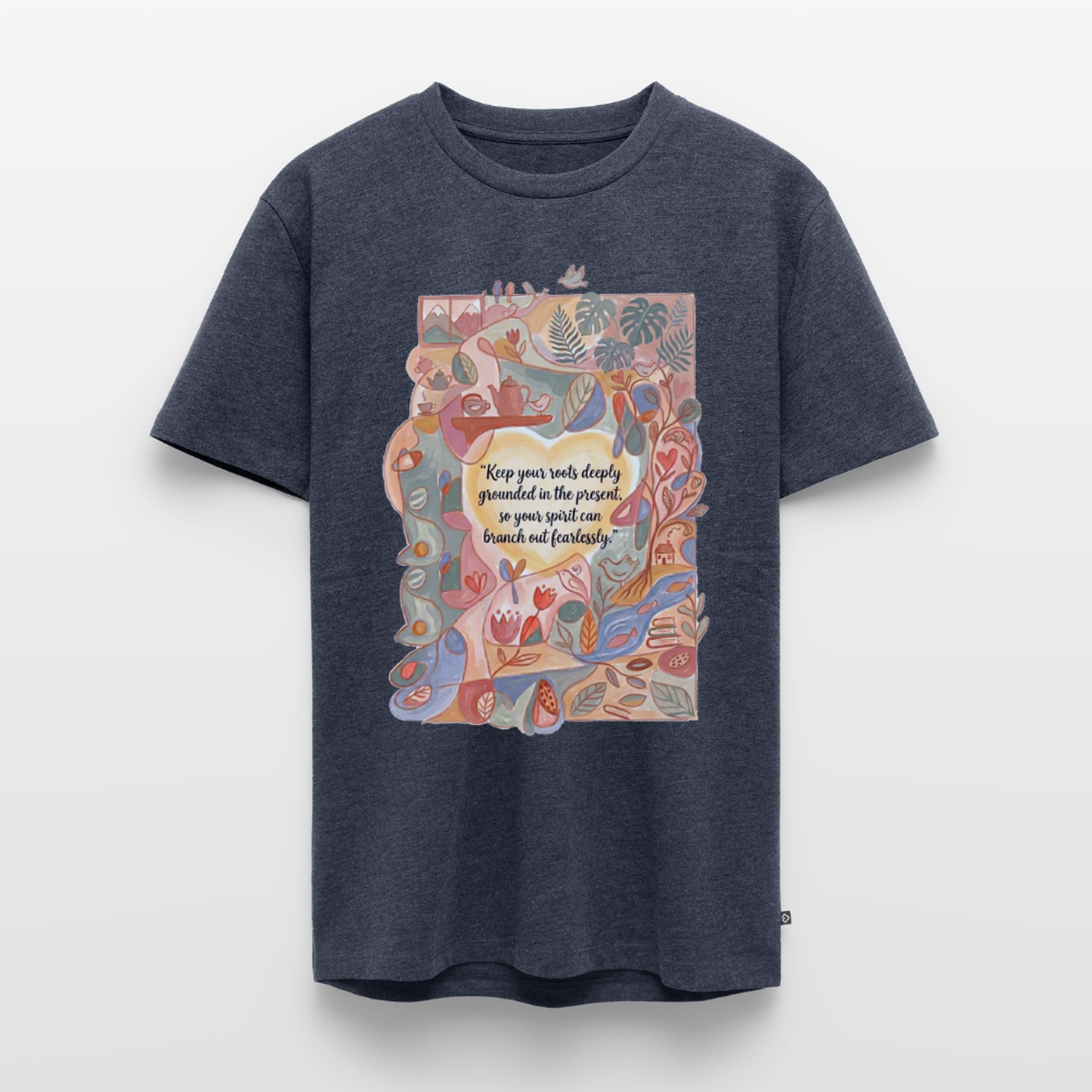 Men’s Premium T-Shirt - heather denim