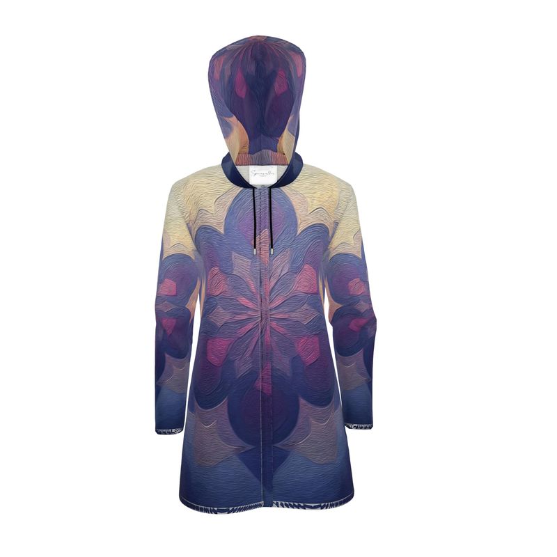 Purple Mandala RainCoat