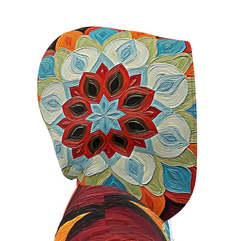 Brown Mandala Design RainCoat