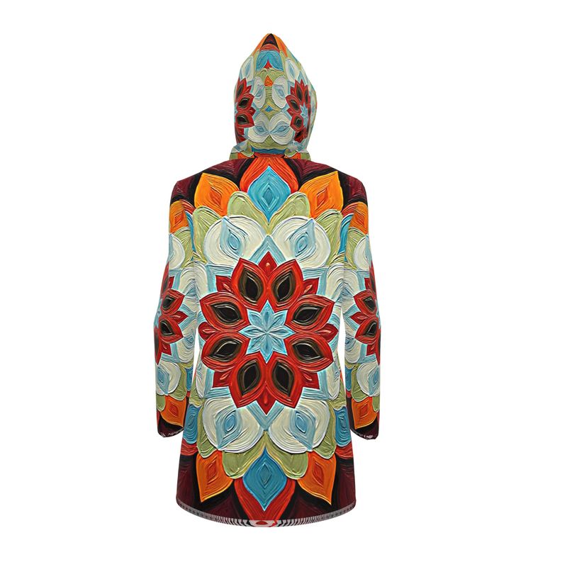 Brown Mandala Design RainCoat