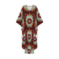 Brown Mandala Design Kaftan