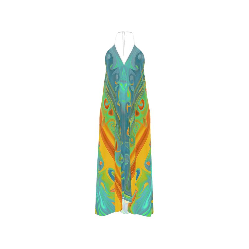 Halterneck Backless Dress - Design 1
