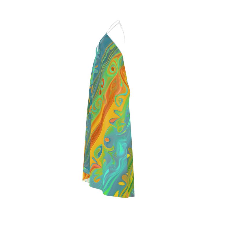 Halterneck Backless Dress - Design 1