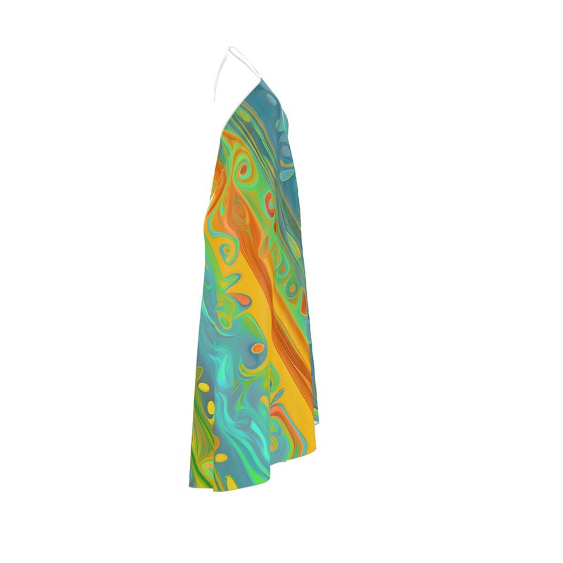 Halterneck Backless Dress - Design 1