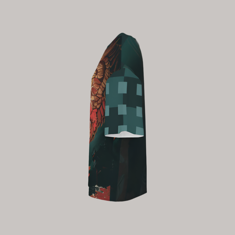 Dragon and the Girl Oversized T-Shirt