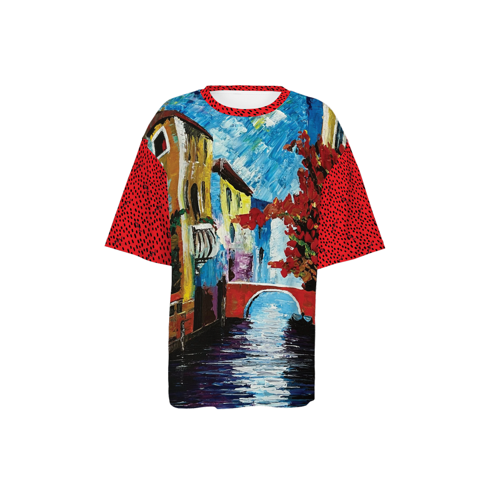 Bridge - Women's Oversized Short-Sleeve T-Shirt