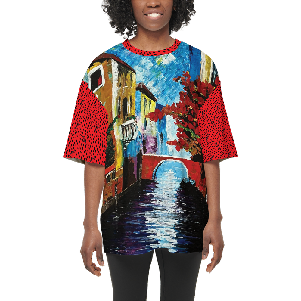 Bridge - Women's Oversized Short-Sleeve T-Shirt