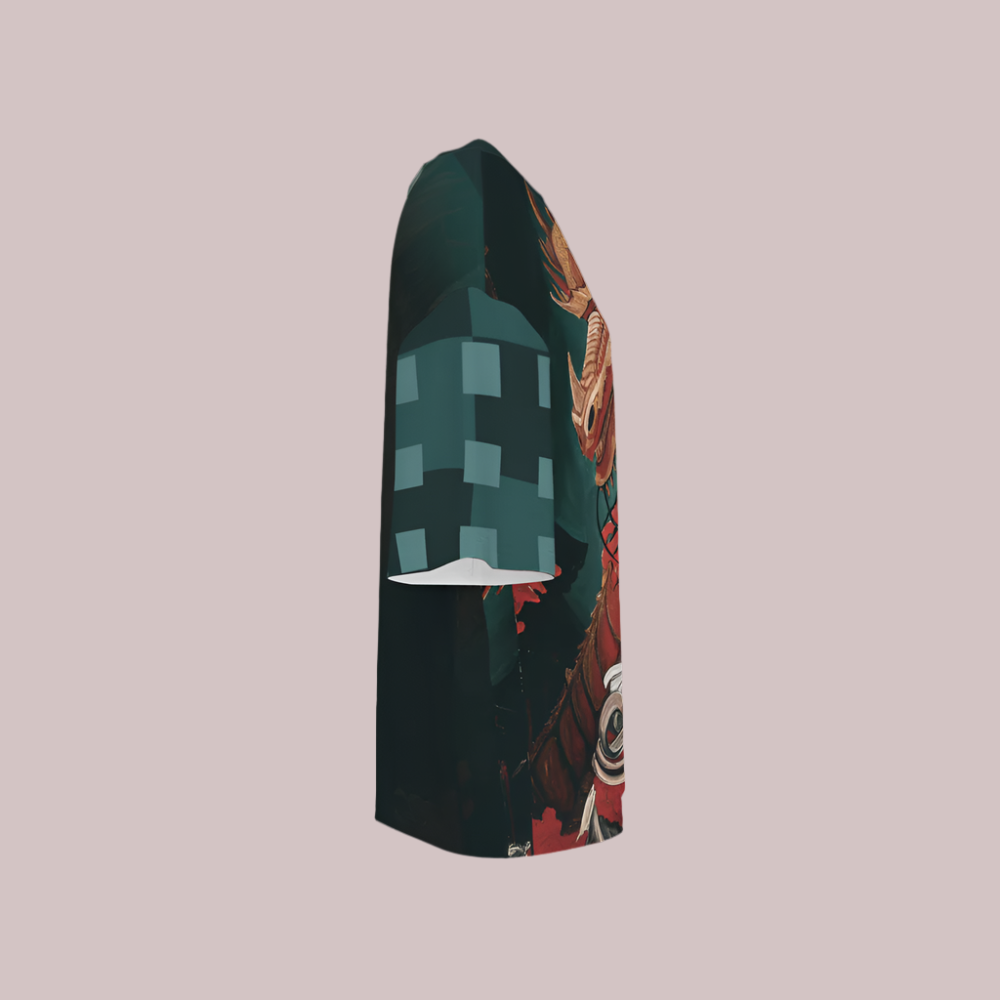 Dragon and the Girl Oversized T-Shirt